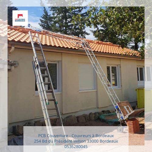 Rénovation de toiture à Talence 33400